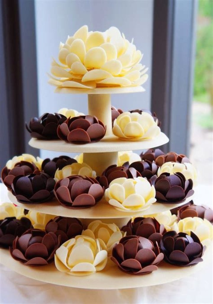 chocolate flowers