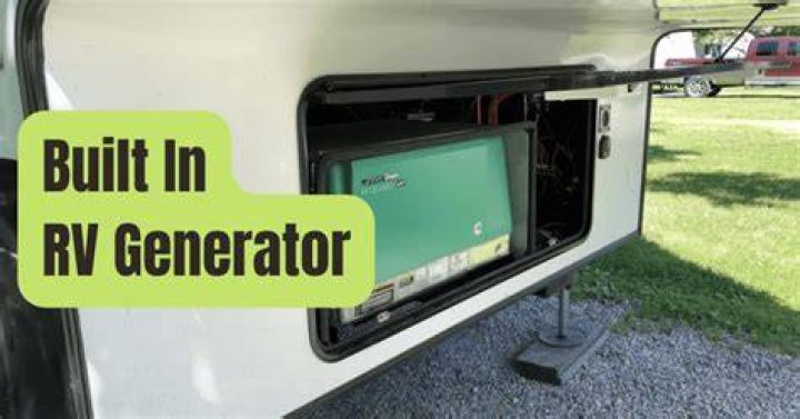 Does an RV generator have its own battery?
