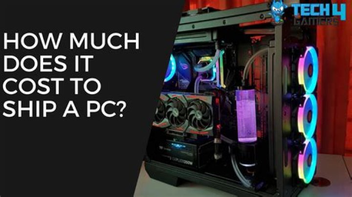 How Much Does It Cost To Ship A Laptop Computer