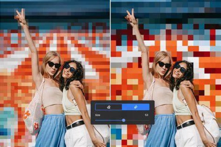 pixelated image