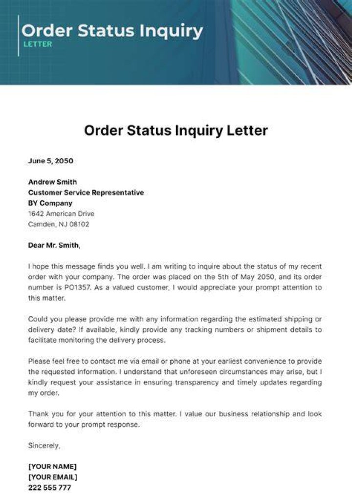 Status Enquiry - How To Discuss