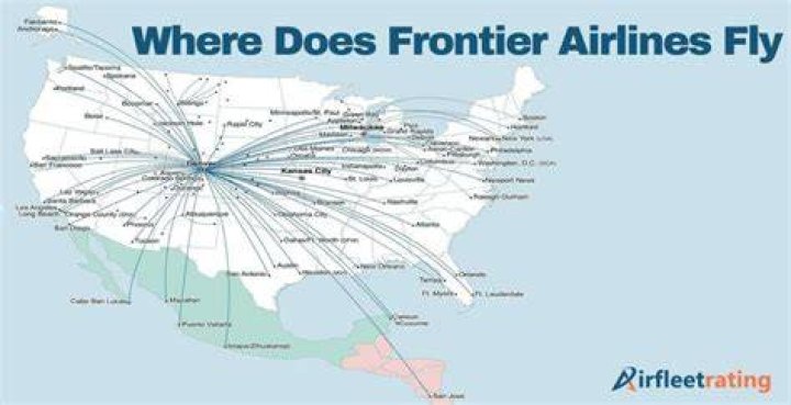 What airport does Frontier fly out of