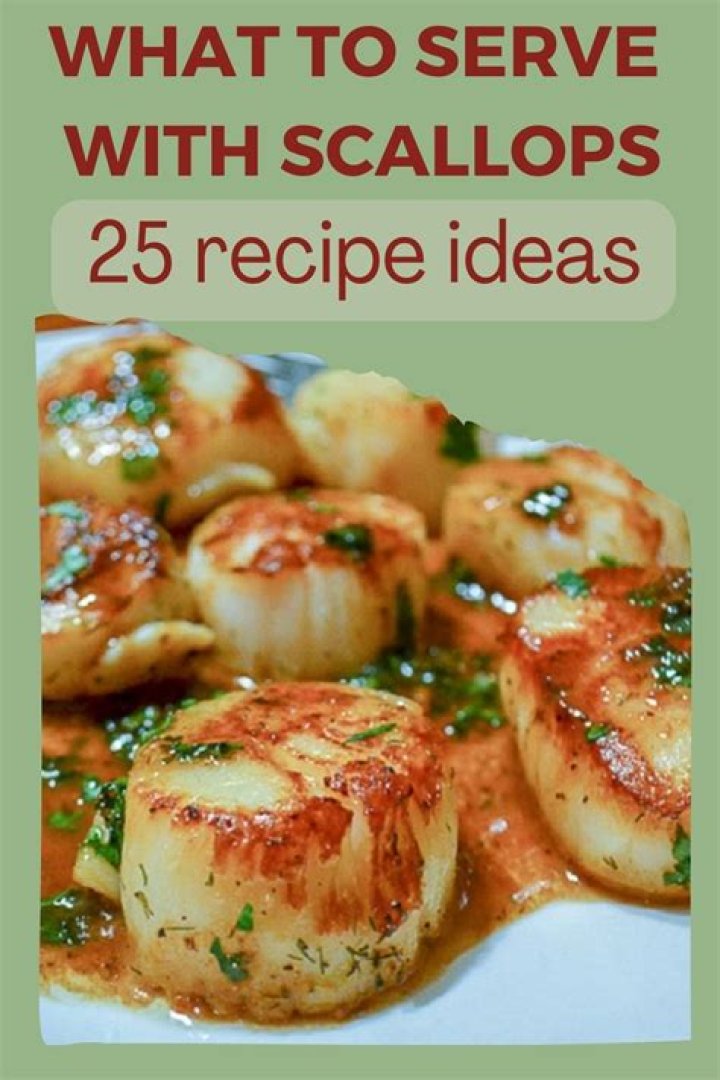 What are good side dishes for scallops?