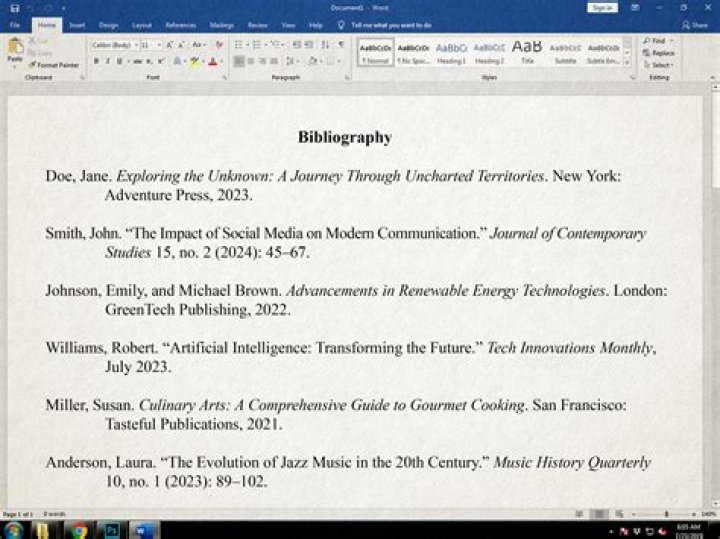 what is a bibliography
