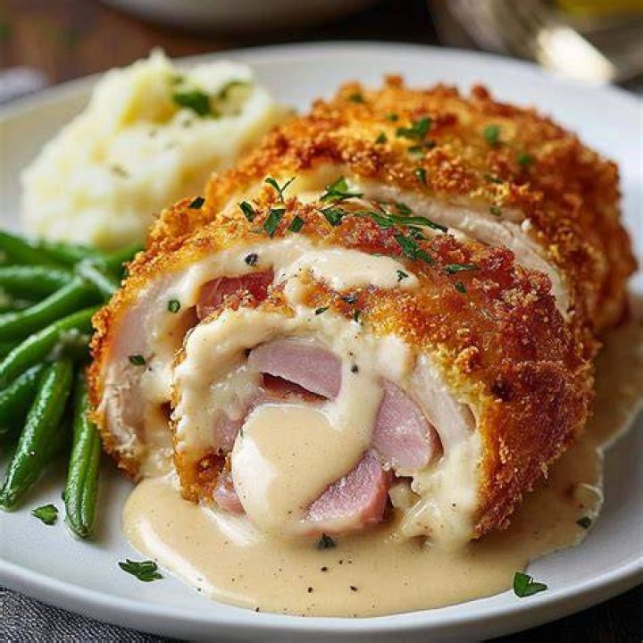 What is a good side for chicken cordon bleu?