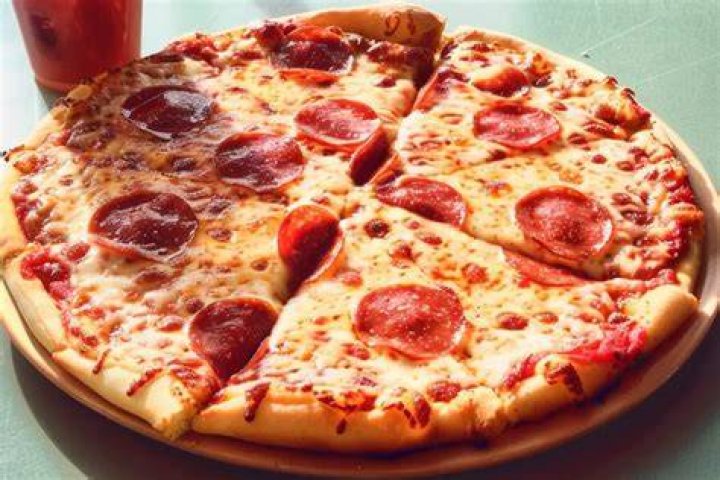 What is school pizza made of?