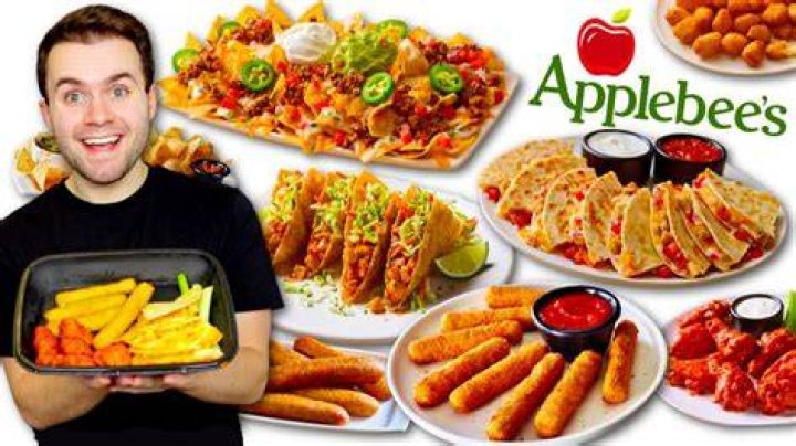 Which appetizers are half off at Applebees
