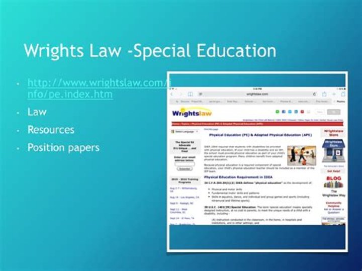 wrights law
